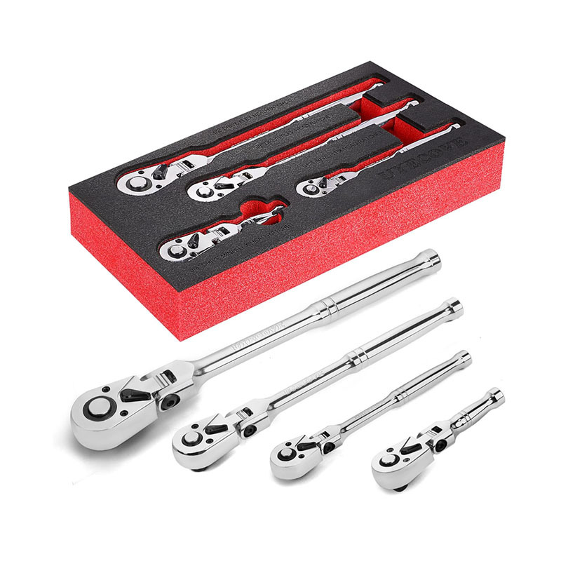 Socket Set - Nuovo design 4 pezzi 72 dentate