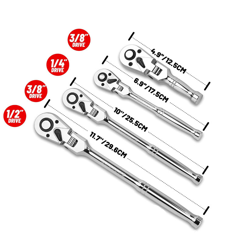 Nuovo design 4 pezzi 72 dentat - Socket Set recensione e prezzo