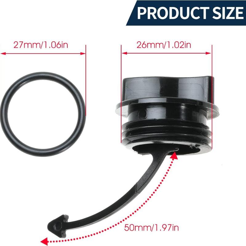Set da 4 tappi di scarico neri - Spark Plug recensione e prezzo